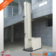 Fixed no pit small elevator wheelchair lift be used at home